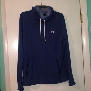 Under Armour Dark Blue Turtleneck Sweatshirt
